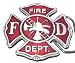 F77 Fire Department Shield FD Belt Buckle Image