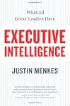 Executive Intelligence: What All Grea...
