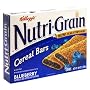 Kellogg's Nutri-Grain Cereal Bars, Blueberry, 8-Count Boxes (Pack of 6)
