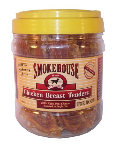 Childrens Toyshop  Pet Supplies : Smokehouse Chicken Breast Tenders 1 Lb. Tub