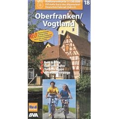 ADFC Radtourenkarten, Oberfranken, Vogtland