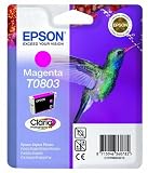 Epson T0803 Original Claria Magenta Ink Cartridge