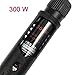 Zacro AH042 Submersible Aquarium Heater of 300W with Visible Temperature and Floating Thermometer with Suction Cup Black