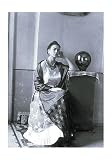 Manuel Alvarez Bravo (Frida Kahlo in Manuel Alvarez Bravo's Studio) Art Poster Print - 24 X 32