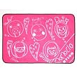 ももいろクローバーZ公式グッズ NYLON JAPAN×ももいろクローバーZコラボグッズ ブランケット 【ピンク:ももクロメンバー直筆似顔絵イラストバージョン】