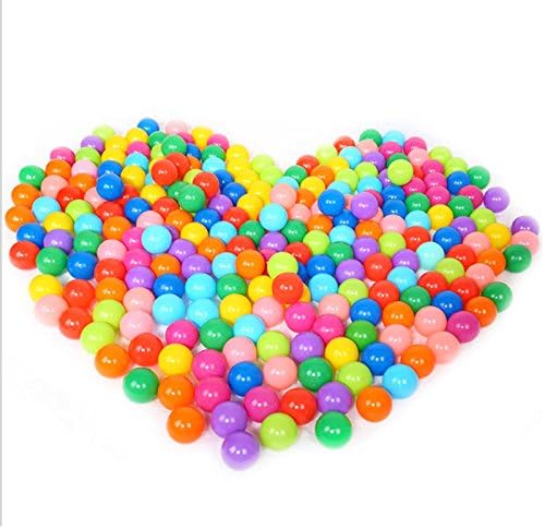 50 PCS Mini 5.5 cm Colorful Ball Fun Ball Soft Plastic Ocean Ball Baby Kid Toy Swim Pit Toy Mix Color