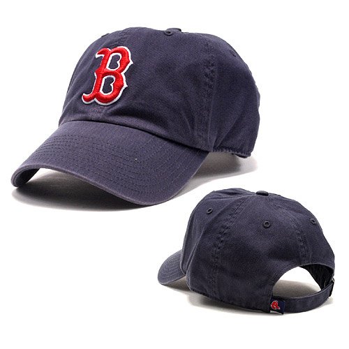 Boston Red Sox Home 'Clean Up' Adjustable Cap by '47 Brand