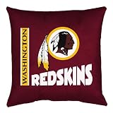 Washington Redskins NFL Locker Room Collection Toss Pillow (17x17)