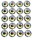 Brule 3-D Hard Epoxy Eyes (BluGold, 8mm)