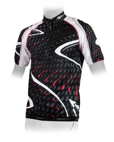 Gonso Herren Rad-Trikot Benevento, black, S, 12015_9000 Preisvergleich