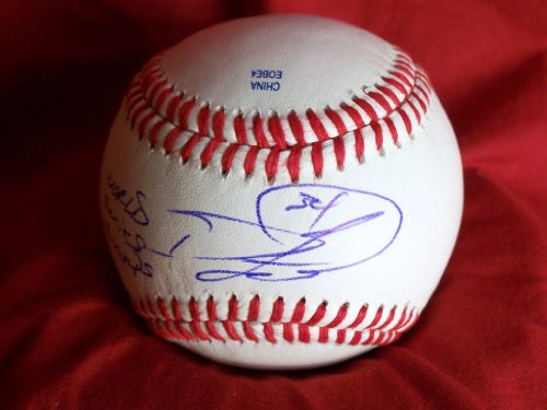 San Francisco Giants Darren Ford Autographed ROLB Baseball with 