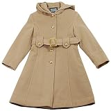 Rothschild Girls Camel Belted Wool Coat