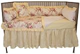 Angel Song Rosegarden Girl's Crib Set - 4 piece