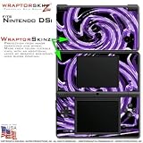 Nintendo DSi Skin Alecias Swirl 02 Purple WraptorSkinz Skins (DSi NOT INCLU ....