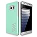 Samsung Galaxy Note 7 Case, BENTOBEN [Bamboo Series] Hybrid Dual Layer Rugged Polycarbonate Hard Back Cover Silicone Soft Bumper for Galaxy Note 7, Mint Green+Gray