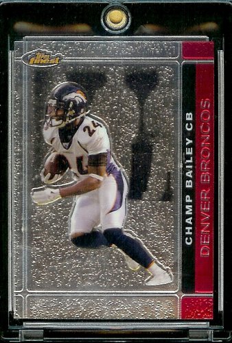 2007 Topps Finest # 91 Champ Bailey - San Diego Chargers - Premium NFL Trading Football Card