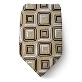 Mens BCBG Designer Silk Tie - Black Gray