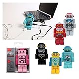 Robot USB Hub - 4 Port Hub Colors May Vary