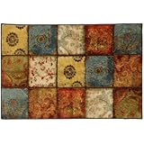 Mohawk Home Artifact Patchwork Area Rug, 20 by 34-Inch