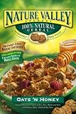 Nature Valley Oats n Honey Cereal, 14-Ounce Boxes (Pack of 4)