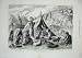 1873 Encampment Hungarian Gipsies Tent People Animals