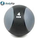 4 KG RUBBER MEDICINE BALL WEIGHTS EXERCISE FITNESS MMA BOXING TRAINING