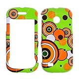 Premium - Samsung A597/ Eternity II - Colorful Circles on Lime Green - Face ....