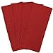 DII CAMZ34968 100% Cotton, Everyday Kitchen Basic, Heavy Duty Bar Mop, Drying & Cleaning, 16 x 28 Zig Zag Weave Dishtowel, Tango Red