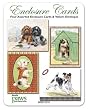 Playful Puppies - Set of Four Gift Cards and Vellum Envelopes
