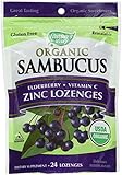 Nature's Way Organic Lozenge, Elderberry Zinc, 2 Count