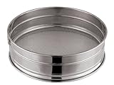 Paderno World Cuisine 11-7/8-Inch Stainless-Steel Medium Mesh Flour Sieve