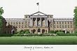 University of Wisconsin, Madison Lithograph 14x10 Unframed Lithograph