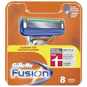 Gillette Fusion Manual Blades - 8 Pack