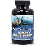 Horny Goat Weed with Maca Root Extract 1000mg by Advanta Supplements - 60 Capsules ($0.22 per capsule)