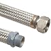 Unisource SF21 Stainless Steel Cryogenic Liquid Transfer Hose Assembly, Stainless Steel NPT Male Hex x JIC Female Swivel Connection