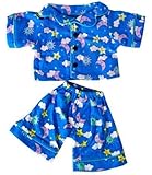 Sunny Days Blue Pj's Teddy Bear Clothes Outfit Fits Most 14" - 18" Build-A-Bear, Vermont Teddy Bears, and Make Your Own Stuffed Animals