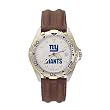New York Giants Mens NFL "All-Star" Watch (Leather Band)