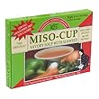 Miso-Cup Soup with Seaweed, 2-Serving Envelopes in 4-Count Boxes (Pack of 12)