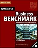 Cover of Business Benchmark Pre-Intermediate to Intermediate Student's Book with CD ROM BULATS Edition by Norman Whitby 0521672848