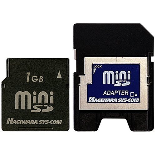 ハギワラシスコム HNT-MN1GMA miniSDカード Mシリーズ アダプター付