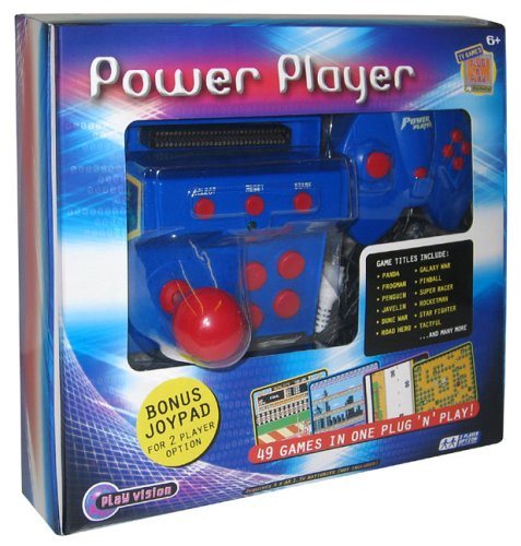 Childrens Toyshop  Used : Power Player - 49 Games In 1 (Plug n Play TV Games)