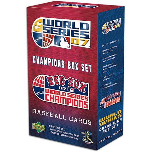 Red Sox Upper Deck MLB World Series Box Set