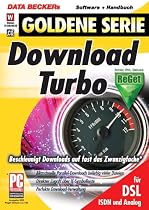 Download Turbo, 1 CD-ROM Beschleunigt Downloads auf fast das Zwanzigfache.Blitzschnelle Parallel-Downloads beliebig vieler Dateien. Direkter Zugriff &uuml;ber IE-Symbolleiste. Perfekte Download-Verwaltung. F&uuml;r DSL, ISDN und Analog un