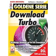 Download Turbo, 1 CD-ROM Beschleunigt Downloads auf fast das Zwanzigfache.Blitzschnelle Parallel-Downloads beliebig vieler Dateien. Direkter Zugriff �ber IE-Symbolleiste. Perfekte Download-Verwaltung. F�r DSL, ISDN und Analog un