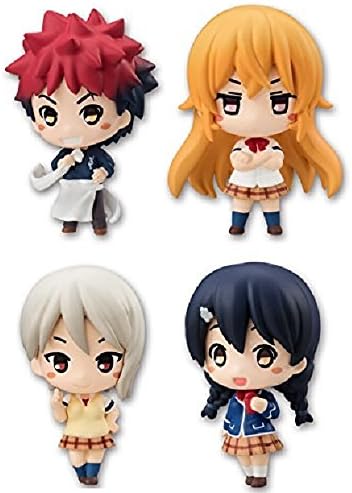 Everyone of Kuji Shokugeki No Soma Yukihira Figure 4 types Each 1 Piece Set Doll