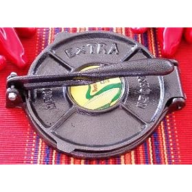 Large 7-1 2 Mexican Cast Iron Tortilla Press by Estrella