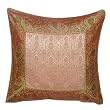 ShalinCraft Pillowcases Home Decor India Gift Silk Fabric 16x16 inches