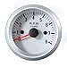 MATCC Tachometer Tach Gauge with Holder Cup for Auto Car 2'' 52mm 0~8000RPM Blue LED Light