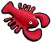 Tuffy's Larry Lobster Sea Creature's Dog Toy