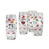 Pfaltzgraff Holiday Magic Set Of Four 20-Ounce Coolers